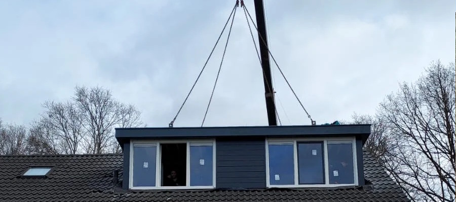 Prefab dakkapel plaatsen